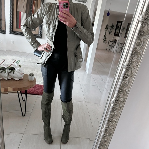 Belstaff Trailmaster Jacket Waxed Cotton Utility Windbreaker Size 40 - Picture 2 of 15